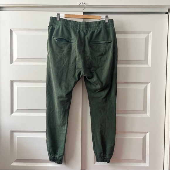 Atelier New Regime Classic Logo Sweatpants in Forest Green - Men’s L - Picture 2 of 5